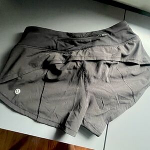 Brand new, women's black shorts, Lululemon size 4.